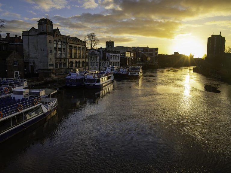 Dawn over the River Ouse, York